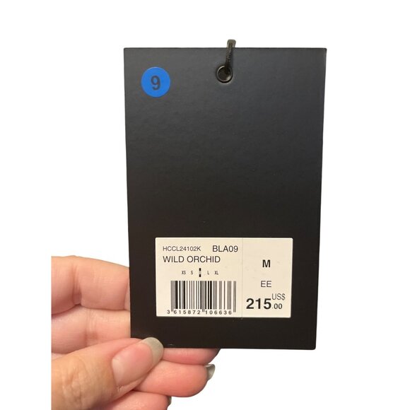 The Kooples Wild Orchid Print Black & White Long Sleeve Men's Size M - Picture 3 of 5